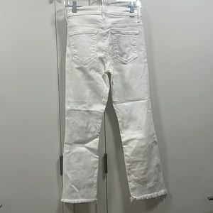 MOTHER the insider crop step fray size 26